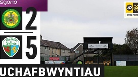 Premier League: Caernarfon Town 2 - 5 TNS (2024-2025)