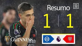 Premier League: Brighton 1 - 1 Arsenal (2024-2025)