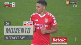 Liga Portugal Betclic: Sporting vs Benfica, Jogada Alexander Bah, 56' (2024-2025)