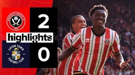 Championship: Sheffield Utd 2 - 0 Luton Town (2024-2025)