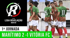 Liga Revelação: Marítimo 2 - 1 V. Setúbal (2019-2020)