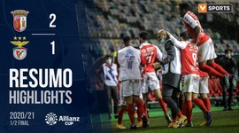 Allianz Cup: Sp. Braga 2 - 1 Benfica (2020-2021)