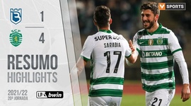 Liga Portugal Bwin: B SAD 1 - 4 Sporting (2021-2022)