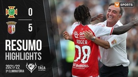 Taça de Portugal Placard: Moitense 0 - 5 Sp. Braga (2021-2022)
