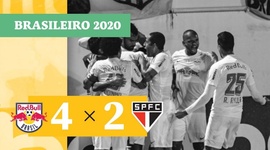 Brasileirão: RB Bragantino 4 - 2 São Paulo (2020)