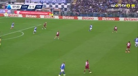 Serie A: Como vs Torino, Golo 1-0 T. Douvikas (2025-2026)