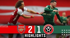 Premier League: Arsenal 2 - 1 Sheffield Utd (2020-2021)