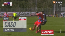 Liga Portugal Betclic: Nacional vs Casa Pia, Caso Svensson, 91' (2024-2025)