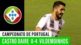 Campeonato de Portugal: Castro Daire 0 - 4 Lusitano FCV (2019-2020)