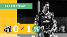 Brasileirão: Santos 0 - 1 Palmeiras (2022)