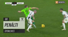 Taça de Portugal Generali Tranquilidade: Sporting vs Amarante, Penálti Gyokeres, 88' (2024-2025)