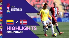 Mundial Sub-20: Colômbia S20 0 - 0 Noruega S20 (2025)
