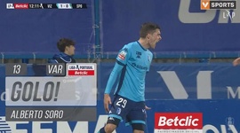 Liga Portugal Betclic: Vizela vs Sporting, Golo 1-0 Alberto Soro (2023-2024)