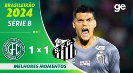 Série B: Guarani 1 - 1 Santos (2024)