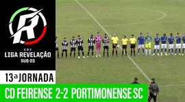 Liga Revelação: Feirense 2 - 2 Portimonense (2019-2020)