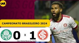 Brasileirão: Palmeiras 0 - 1 Internacional (2024)