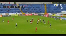 Liga NOS: Santa Clara (1-0) Portimonense, Golo Rui Costa, 13m (2020-2021)