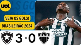 Brasileirão: Botafogo 3 - 0 Atlético-MG (2024)