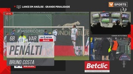 Liga Portugal Betclic: Rio Ave vs Nacional, Penálti Bruno Costa (VAR), 68' (2024-2025)
