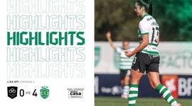Liga de Futebol Feminino BPI: Vilaverdense 0 - 4 Sporting (2021-2022)