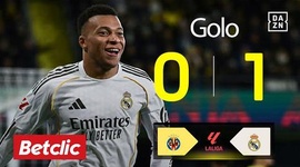 La Liga: Villarreal vs Real Madrid, Golo 0-1 Mbappé (2025-2026)