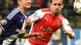 Liga Campeões: Anderlecht 1 - 2 Arsenal (2014-2015)