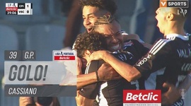 Liga Portugal Betclic: Casa Pia vs V. Guimarães, Golo 1-0 Cassiano (2024-2025)