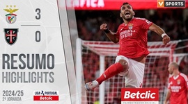 Liga Portugal Betclic: Benfica 3 - 0 Casa Pia (2024-2025)