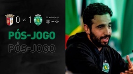 Liga NOS: Declarações de Rúben Amorim após o Sp. Braga 0 - 1 Sporting (2020-2021)