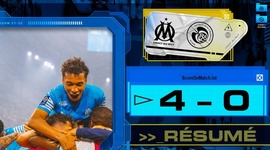 Ligue 1: Marseille 4 - 0 Strasbourg (2021-2022)