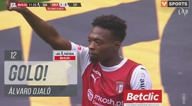 Liga Portugal Betclic: Sp. Braga vs Casa Pia, Golo 1-0 Álvaro Djaló (2023-2024)