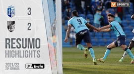 Liga Portugal Bwin: Vizela 3 - 2 V. Guimarães (2021-2022)