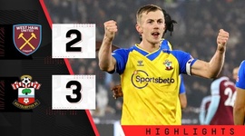 Premier League: West Ham 2 - 3 Southampton (2021-2022)