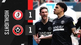 Championship: Bristol City 1 - 1 Sheffield Utd (2021-2022)