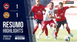 Liga Portugal 2 SABSEG: Oliveirense 1 - 1 Santa Clara (2023-2024)