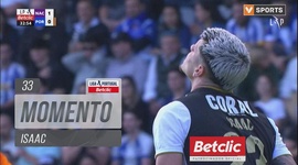 Liga Portugal Betclic: Nacional vs FC Porto, Jogada Isaac, 33' (2024-2025)