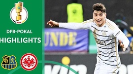 DFB-Pokal: Saarbrücken 2 - 0 Frankfurt (2023-2024)