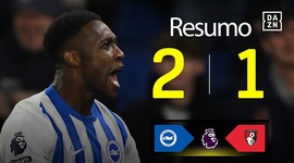 Premier League: Brighton 2 - 1 AFC Bournemouth (2024-2025)