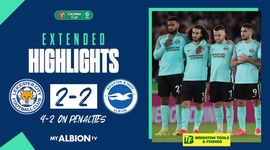 League Cup: Leicester 4 - 2 g.p Brighton (2021-2022)