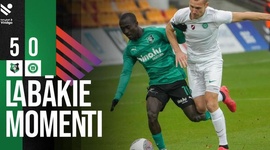 Virsliga: FK Auda 5 - 0 FS Metta LU (2024)