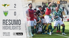 Liga Portugal Bwin: Moreirense 2 - 0 Tondela (2021-2022)