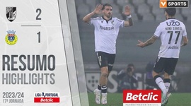 Liga Portugal Betclic: V. Guimarães 2 - 1 Arouca (2023-2024)