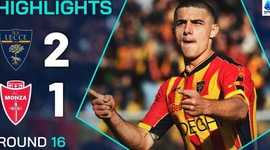 Serie A: Lecce 2 - 1 Monza (2024-2025)