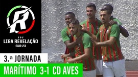Liga Revelação: Marítimo 3 - 1 Desp. Aves (2019-2020)