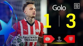 Liga Campeões: PSV vs Arsenal (2024-2025)