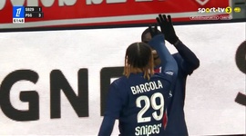 Ligue 1: Stade Brest vs PSG, Golo 1-3 O. Dembélé (2024-2025)