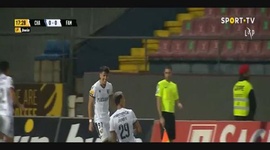 Liga Portugal Bwin: Desp. Chaves (0-1) Famalicão, Golo Jhonder, 18m (2022-2023)