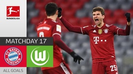 Bundesliga: Bayern München 4 - 0 VfL Wolfsburg (2021-2022)