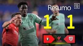 La Liga: Osasuna 1 - 1 Athletic Bilbao (2025-2026)