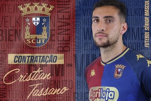 OFICIAL: Torreense reforça eixo defensivo com o uruguaio Cristian Tassano